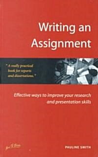 Writing an Assignment (Paperback, 4th)