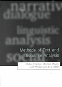 Methods of Text and Discourse Analysis: In Search of Meaning (Paperback)