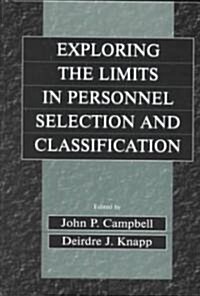 Exploring the Limits in Personnel Selection and Classification (Hardcover)