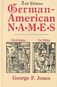 German-American Names (Hardcover)