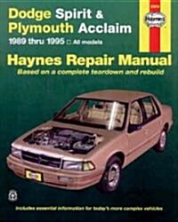 Dodge Spirit & Plymouth Acclaim 1989-95 (Paperback, 2, Revised)