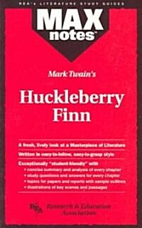 Max Notes Huckleberry Finn (Paperback)