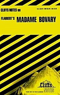 Cliffsnotes Madame Bovary (Paperback, Revised)