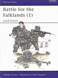 Battle for the Falklands (1) : Land Forces (Paperback)