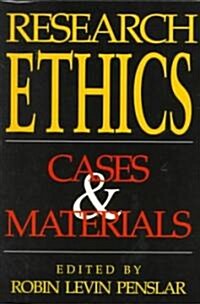 Research Ethics: Cases and Materials (Paperback)
