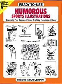 Ready-To-Use Humorous Sports Illustrations (Paperback)