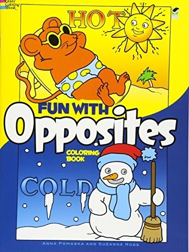 Fun with Opposites Coloring Book (Paperback)