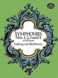 [중고] Symphonies Nos. 1, 2, 3 and 4 in Full Score (Paperback)