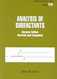 Analysis of Surfactants (Hardcover, 2)