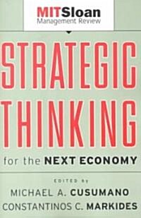 Strategic Thinking for the Next Economy (Paperback)