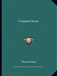 Common Sense (Paperback)