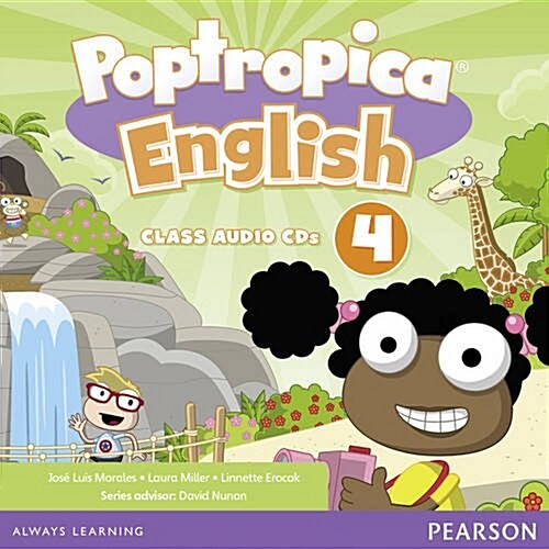 Poptropica English American Edition 4 Audio CD (Audio)