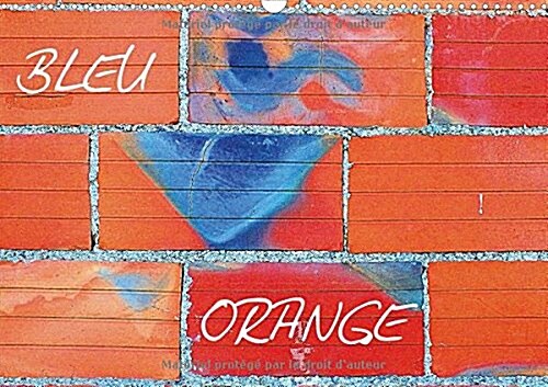 Bleu Orange 2018 : Deux Couleurs Sopposent Dans Une Tempete Intemporelle. (Calendar, 4 ed)