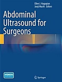 Abdominal Ultrasound for Surgeons (Paperback, Softcover Repri)