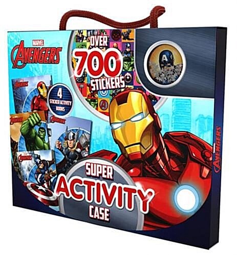Marvel Avengers Super Activity Case : Over 700 Stickers (Package)