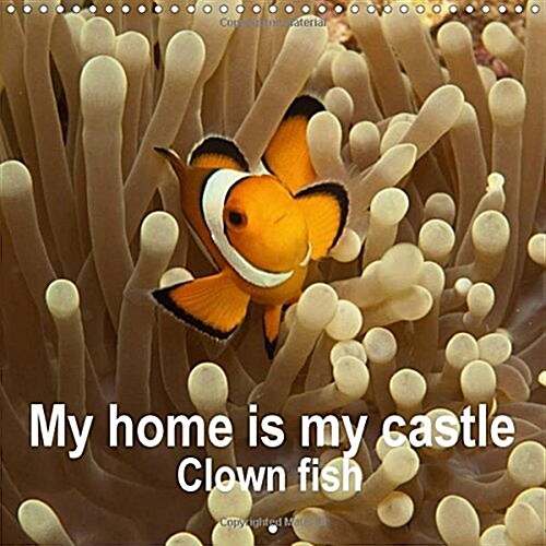 My Home is My Castle - Clown Fish 2018 : This Clown Fish Calendar is the Most Colourful Spectacle for the Year. (Calendar, 3 ed)