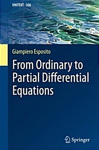 From Ordinary to Partial Differential Equations (Paperback, 2017)