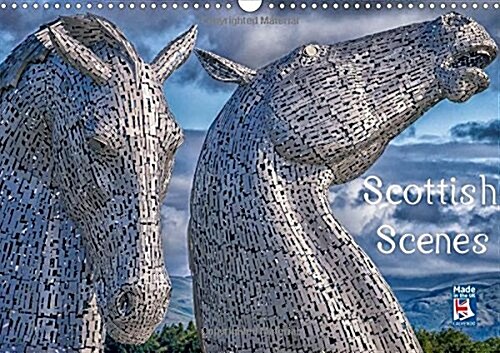 Scottish Scenes 2018 : Stunning Images of Scotland (Calendar, 3 ed)