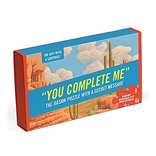 You Complete Me Message Puzzle (Hardcover)