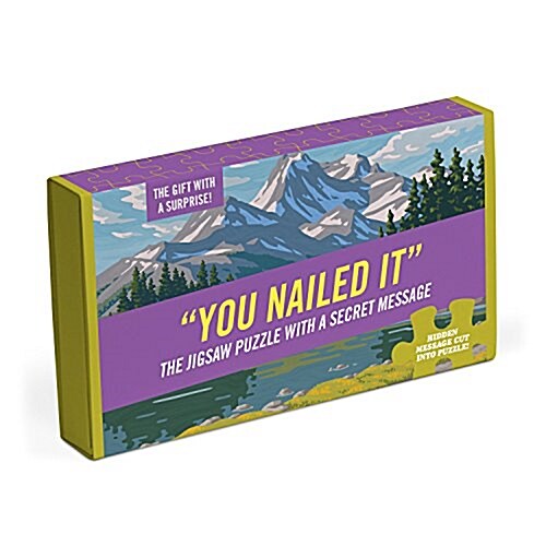 You Nailed it Message Puzzle (Hardcover)