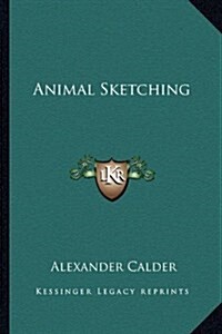 Animal Sketching (Paperback)