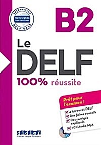 [중고] Le DELF 100% réussite B2 (1CD audio MP3) (Paperback)