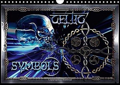 Celtic Symbols 2018 : Magical Celtic Illustrations of the Bluesax Universe (Calendar, 3 ed)