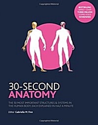30-Second Anatomy : The 50 Most Important Structures and Systems in the Human Body, Each Explained in Half a Minute (Paperback)