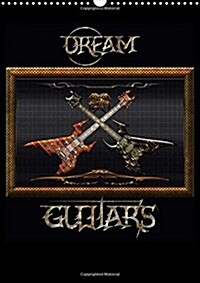 Dream Guitars 2018 : Magical Illustrations of the Bluesax Universe. (Calendar, 3 ed)