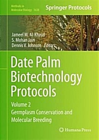 Date Palm Biotechnology Protocols Volume II: Germplasm Conservation and Molecular Breeding (Hardcover, 2017)