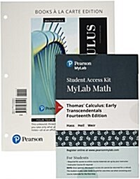 Thomas Calculus, Multivariable, Books a la Carte Edition Plus Mylab Math with Pearson Etext -- 24-Month Access Card Package (Hardcover, 14)