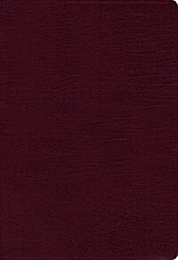 NIV, Thinline Bible, Large Print, Bonded Leather, Burgundy, Red Letter Edition (Bonded Leather, Special)