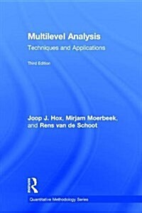 Multilevel Analysis : Techniques and Applications, Third Edition (Hardcover, 3 ed)