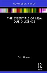 The Essentials of M&A Due Diligence (Hardcover)