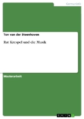 Rat Krespel Und Die Musik (Paperback)