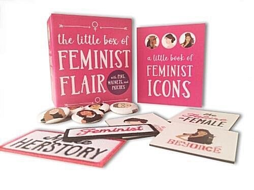 The Little Box of Feminist Flair: With Pins, Patches, & Magnets (Paperback)