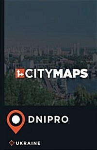 City Maps Dnipro Ukraine (Paperback)