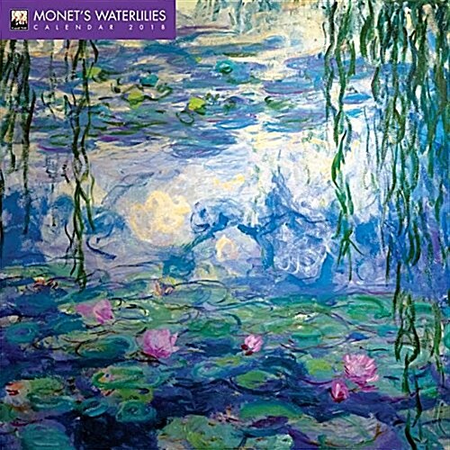 Monets Waterlilies Wall Calendar 2018 (Art Calendar) (Calendar, New ed)