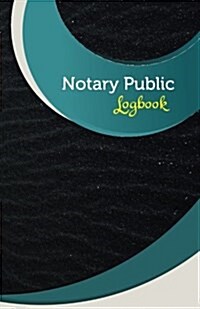 Notary Public Logbook: 50 Pages, 5.5 X 8.5 Black Magic (Paperback)