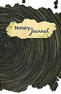 Notary Journal: 50 Pages, 5.5 X 8.5 Enchanted Circles (Paperback)