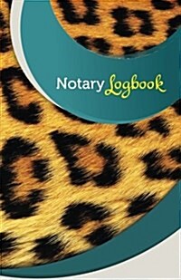 Notary Log Book: 50 Pages, 5.5 X 8.5 Cheetah (Paperback)
