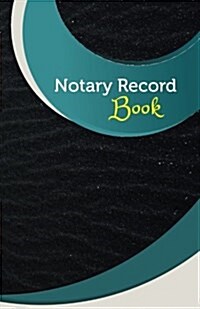Notary Record Book: 50 Pages, 5.5 X 8.5 Black Magic (Paperback)