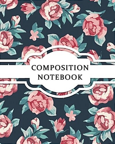 Composition Notebook: Vintage Design Notebook for Study - The Best Size to Take Notes (Paperback)