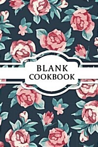 Blank Cookbook: Vintage Blank Favorite Recipe Journal for Taking Notes - (Cooking Gifts) (Paperback)