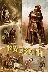 Macbeth Vintage Poster: 150 Page Lined Notebook (Paperback)