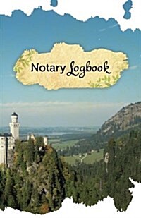 Notary Log Book: 50 Pages, 5.5 X 8.5 French Chateau (Paperback)