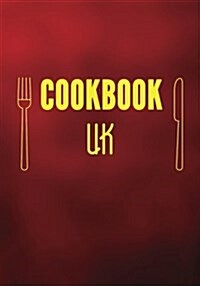 Cookbook UK: Blank Recipe Cookbook Journal V2 (Paperback)