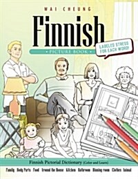 Finnish Picture Book: Finnish Pictorial Dictionary (Color and Learn) (Paperback)