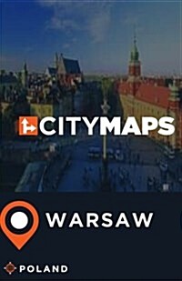 City Maps Warsaw Poland (Paperback)