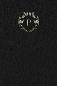 Monogram p Meeting Notebook (Paperback)